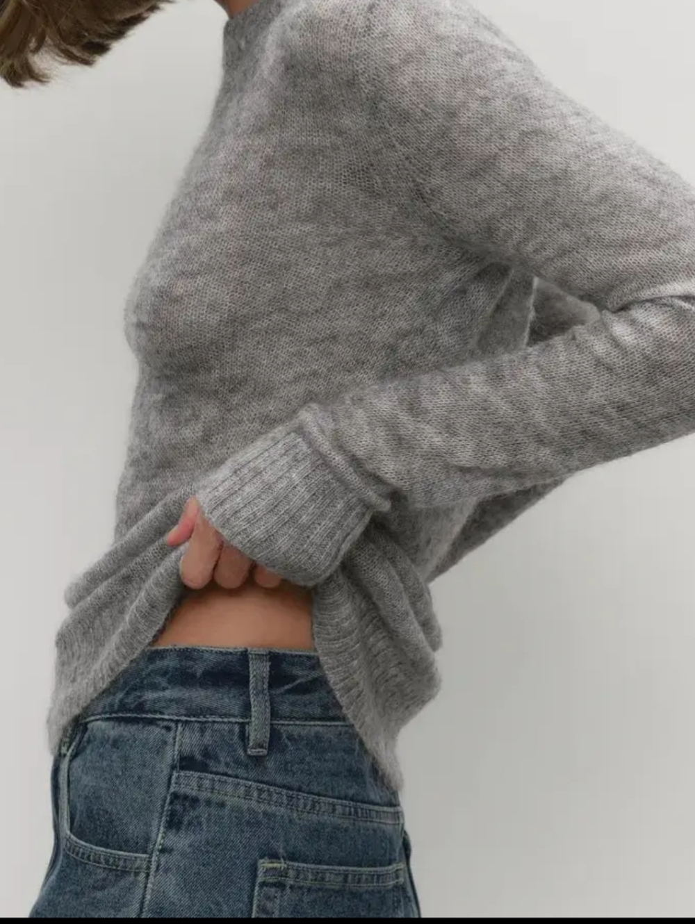 NWT UNLABELED Summer Weight Sweater
